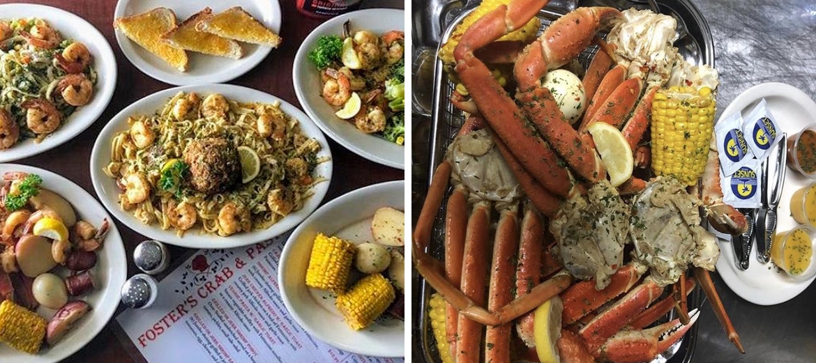 Foster Crab & Pasta LLC Menu